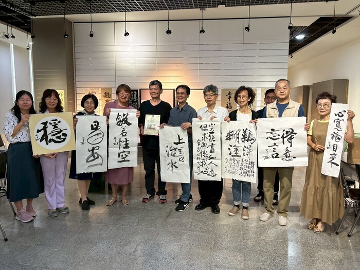 【新聞稿】「心流之境Ⅰ～達人講座暨揮毫展演」吳季如揮灑筆墨展現書藝魅力圖片