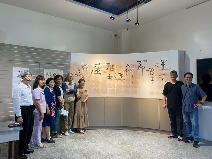 【新聞稿】「心流之境Ⅰ～達人講座暨揮毫展演」吳季如揮灑筆墨展現書藝魅力圖片