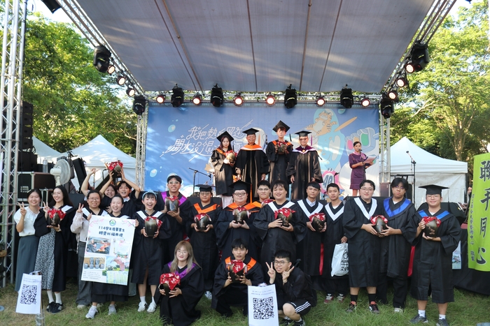 國立聯合大學114學年度畢業生轉甕祈福典禮圖片