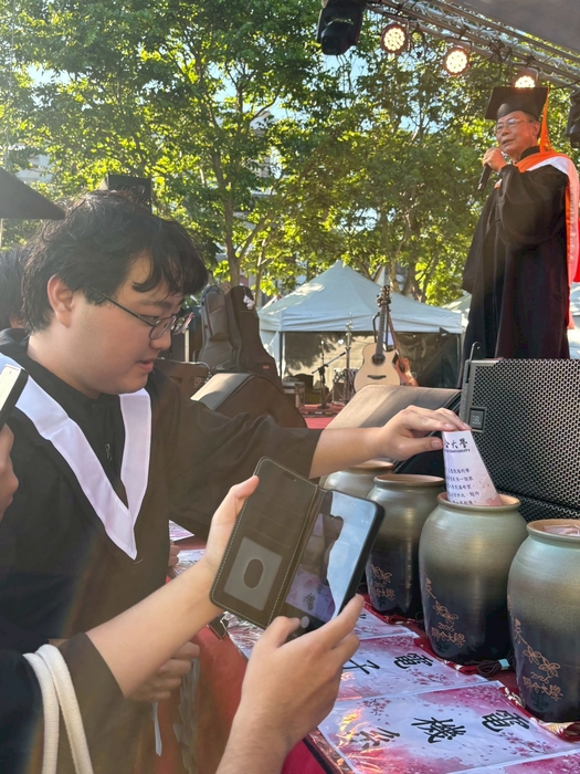 國立聯合大學114學年度畢業生轉甕祈福典禮圖片